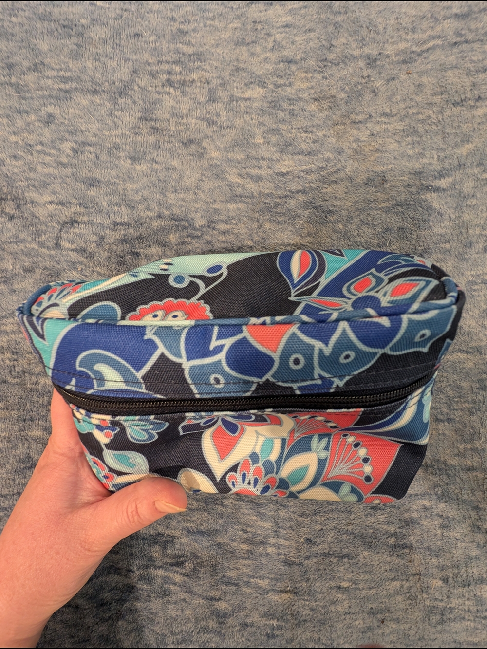 Vera Bradley Lotus Flower Swirl Cosmetic/Toiletries Bags (4 Total) - Picture 5 of 9
